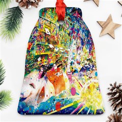 Multicolor Anime Colors Colorful Ornament (bell)