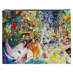 Multicolor Anime Colors Colorful Cosmetic Bag (xxxl)