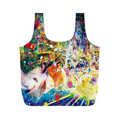 Multicolor Anime Colors Colorful Full Print Recycle Bag (m) by BangZart