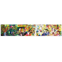 Multicolor Anime Colors Colorful Large Flano Scarf 