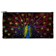 Beautiful Peacock Feather Pencil Case