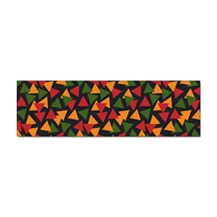 Ethiopian Triangles - Green, Yellow And Red Vibes Sticker (bumper) by ConteMonfreyShop