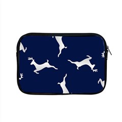 Silver Reindeer Blue Apple Macbook Pro 15  Zipper Case by TetiBright