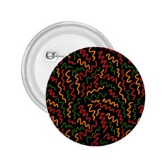 Ethiopian Inspired Doodles Abstract 2 25  Button by ConteMonfreyShop