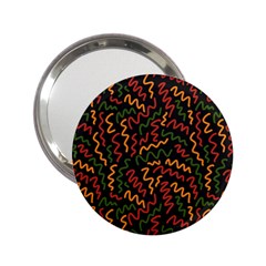 Ethiopian Inspired Doodles Abstract 2 25  Handbag Mirror by ConteMonfreyShop