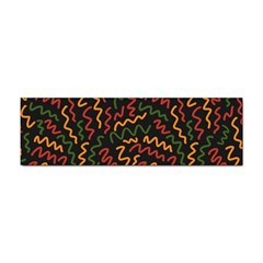 Ethiopian Inspired Doodles Abstract Sticker (bumper) by ConteMonfreyShop