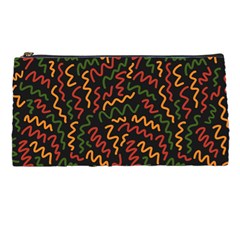 Ethiopian Inspired Doodles Abstract Pencil Case by ConteMonfreyShop