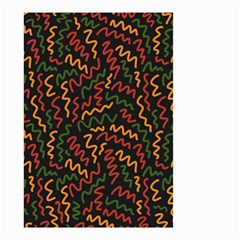 Ethiopian Inspired Doodles Abstract Small Garden Flag (two Sides) by ConteMonfreyShop