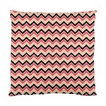 Geometric Pink Waves  Standard Cushion Case (Two Sides) Front