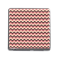 Geometric Pink Waves  Memory Card Reader (square 5 Slot) by ConteMonfreyShop