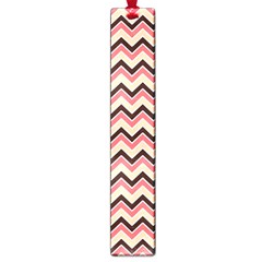 Geometric Pink Waves  Large Book Mark by ConteMonfreyShop