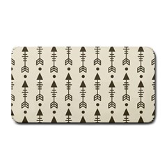 Black And Grey Arrow   Medium Bar Mat by ConteMonfreyShop