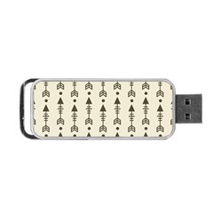 Black And Grey Arrow   Portable Usb Flash (one Side) by ConteMonfreyShop