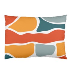 Geometric Bricks   Pillow Case