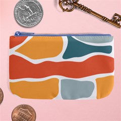 Geometric Bricks   Large Coin Purse by ConteMonfreyShop