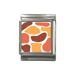 Geometric Pastel Bricks   Italian Charm (13mm)