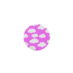 Purple Clouds   1  Mini Button by ConteMonfreyShop