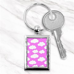 Purple Clouds   Key Chain (rectangle) by ConteMonfreyShop