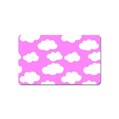 Purple Clouds   Magnet (name Card) by ConteMonfreyShop