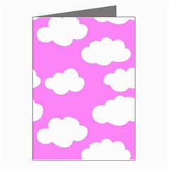 Purple Clouds   Greeting Card by ConteMonfreyShop