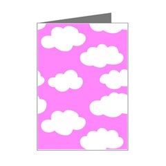 Purple Clouds   Mini Greeting Card by ConteMonfreyShop