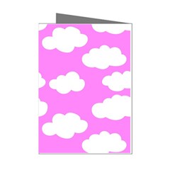 Purple Clouds   Mini Greeting Cards (pkg Of 8) by ConteMonfreyShop