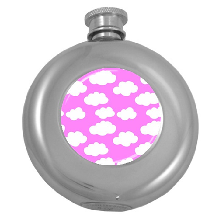 Purple Clouds   Hip Flask (5 oz)