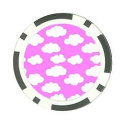 Purple Clouds   Poker Chip Card Guard by ConteMonfreyShop