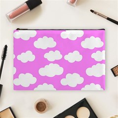 Purple Clouds   Cosmetic Bag (large) by ConteMonfreyShop