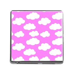 Purple Clouds   Memory Card Reader (square 5 Slot) by ConteMonfreyShop