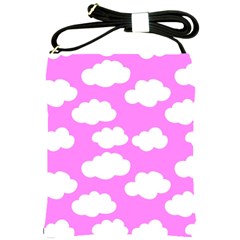 Purple Clouds   Shoulder Sling Bag