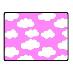 Purple Clouds   Fleece Blanket (small) by ConteMonfreyShop