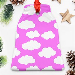 Purple Clouds   Bell Ornament (two Sides) by ConteMonfreyShop