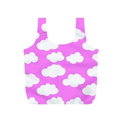 Purple Clouds   Full Print Recycle Bag (s) by ConteMonfreyShop