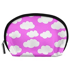 Purple Clouds   Accessory Pouch (large) by ConteMonfreyShop