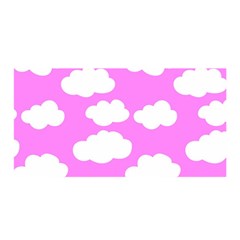 Purple Clouds   Satin Wrap 35  X 70  by ConteMonfreyShop