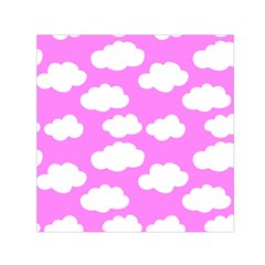 Purple Clouds   Square Satin Scarf (30  X 30 ) by ConteMonfreyShop