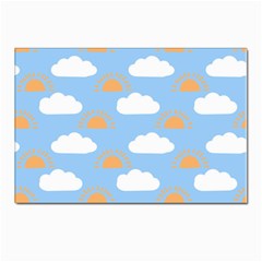 Sun And Clouds  Postcard 4 x 6  (pkg Of 10)