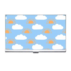 Sun And Clouds  Business Card Holder by ConteMonfreyShop