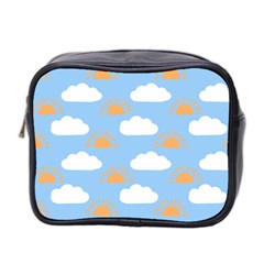 Sun And Clouds  Mini Toiletries Bag (two Sides)