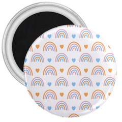 Rainbow Pattern   3  Magnet by ConteMonfreyShop