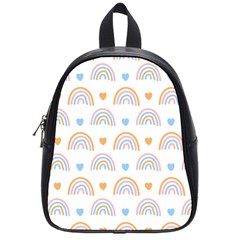 Rainbow Pattern   School Bag (small) by ConteMonfreyShop