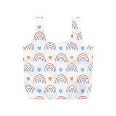 Rainbow Pattern   Full Print Recycle Bag (s) by ConteMonfreyShop