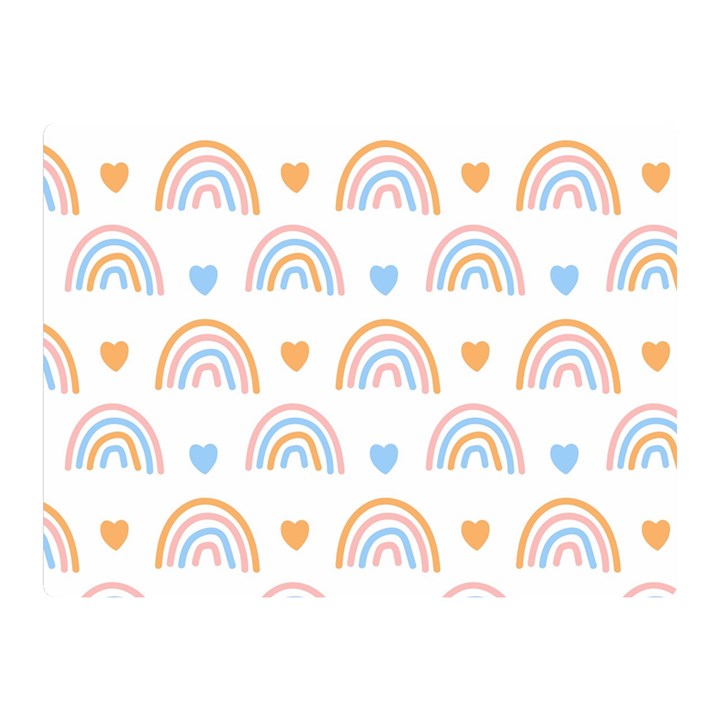 Rainbow Pattern   Double Sided Flano Blanket (Mini)