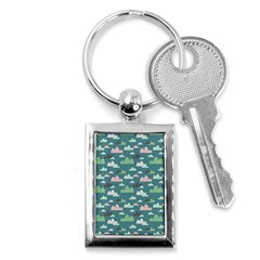 Llama Clouds   Key Chain (rectangle) by ConteMonfreyShop