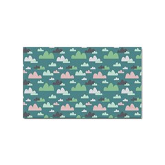 Llama Clouds   Sticker (rectangular) by ConteMonfreyShop