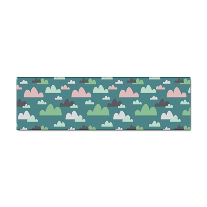 Llama Clouds   Sticker Bumper (100 pack)