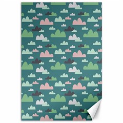 Llama Clouds   Canvas 12  X 18  by ConteMonfreyShop