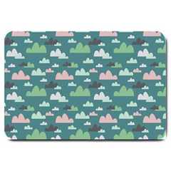 Llama Clouds   Large Doormat by ConteMonfreyShop