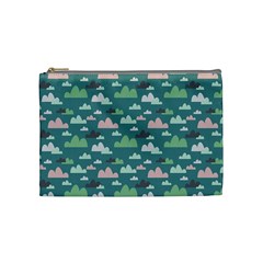 Llama Clouds   Cosmetic Bag (medium) by ConteMonfreyShop